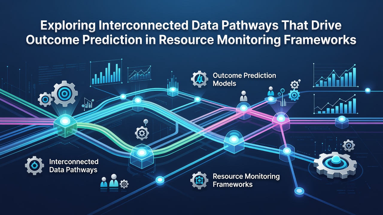 Exploring Interconnected Data Pathways That Drive Outcome Prediction in Resource Monitoring Frameworks
