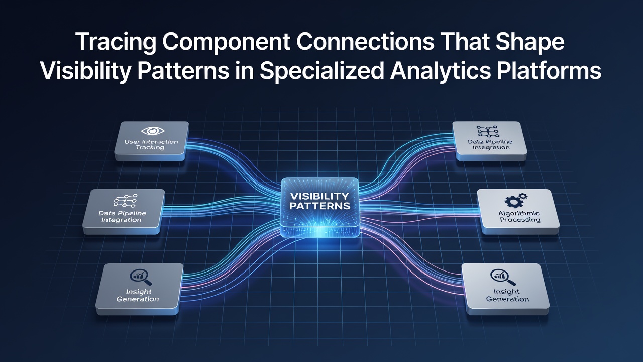 Tracing Component Connections That Shape Visibility Patterns in Specialized Analytics Platforms